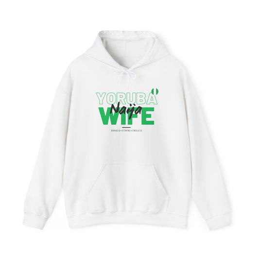 YORUBA Naija Wife Hoodie - Unisex Heavy Blend Sweatshirt