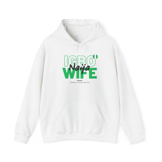 IGBO Naija Wife Hoodie - Unisex Heavy Blend Sweatshirt